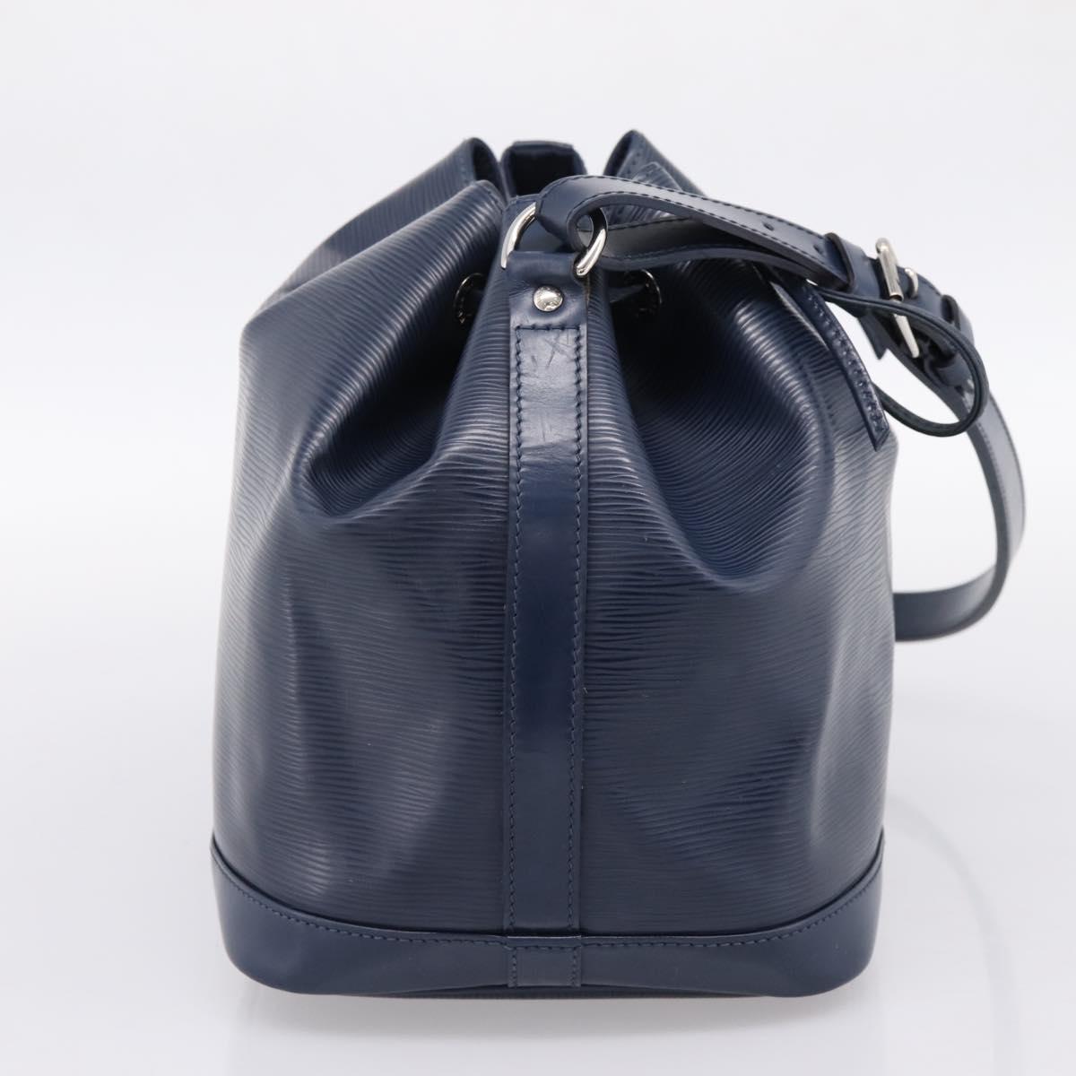 LOUIS VUITTON Epi Petit Noe Shoulder Bag Indigo M40675 LV Auth 201946A