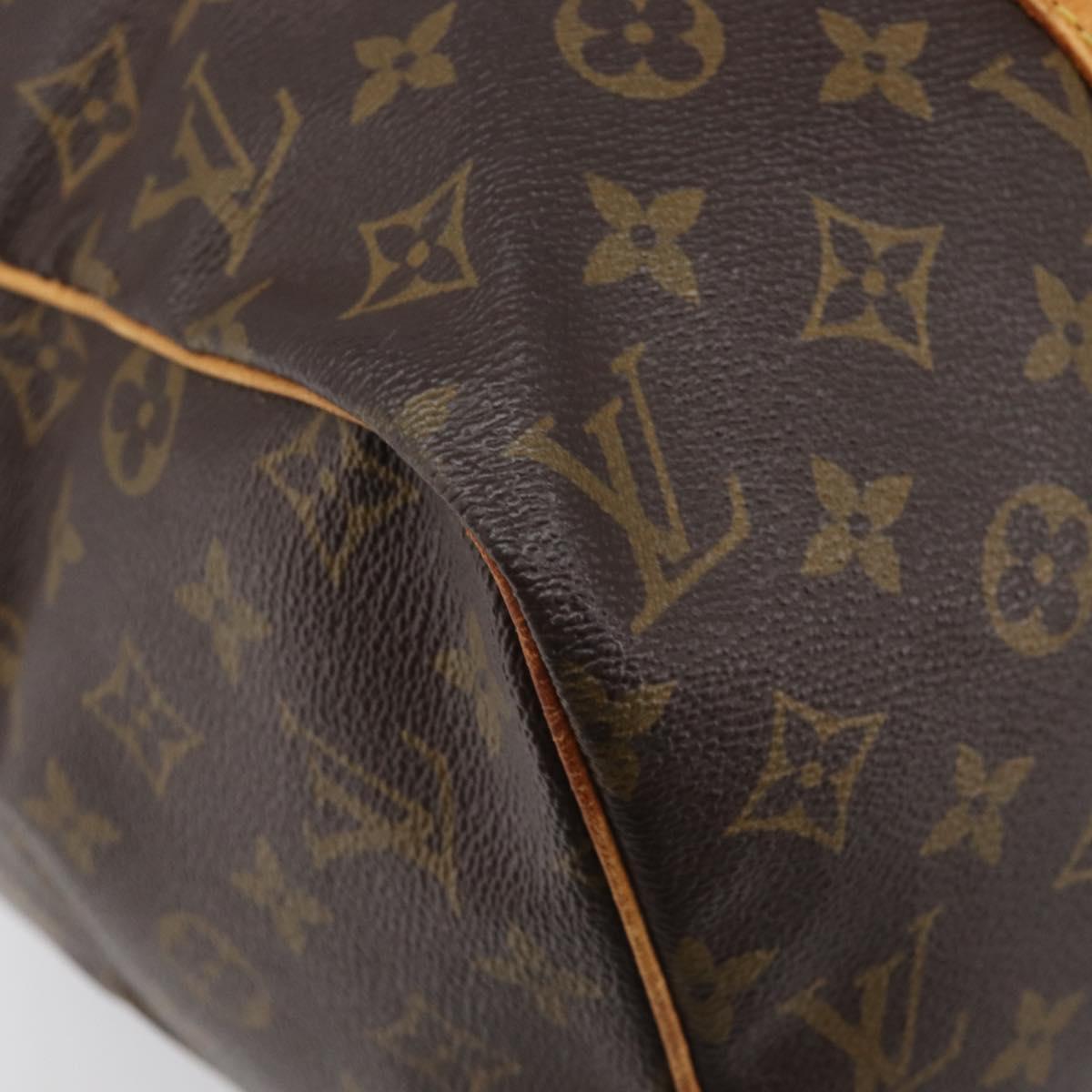 LOUIS VUITTON Monogram Sac Souple 35 Boston Bag M41626 LV Auth 201957