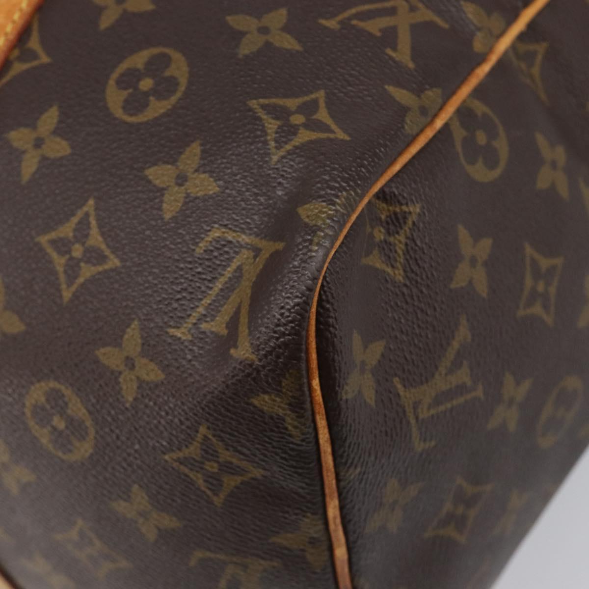 LOUIS VUITTON Monogram Sac Souple 35 Boston Bag M41626 LV Auth 201957