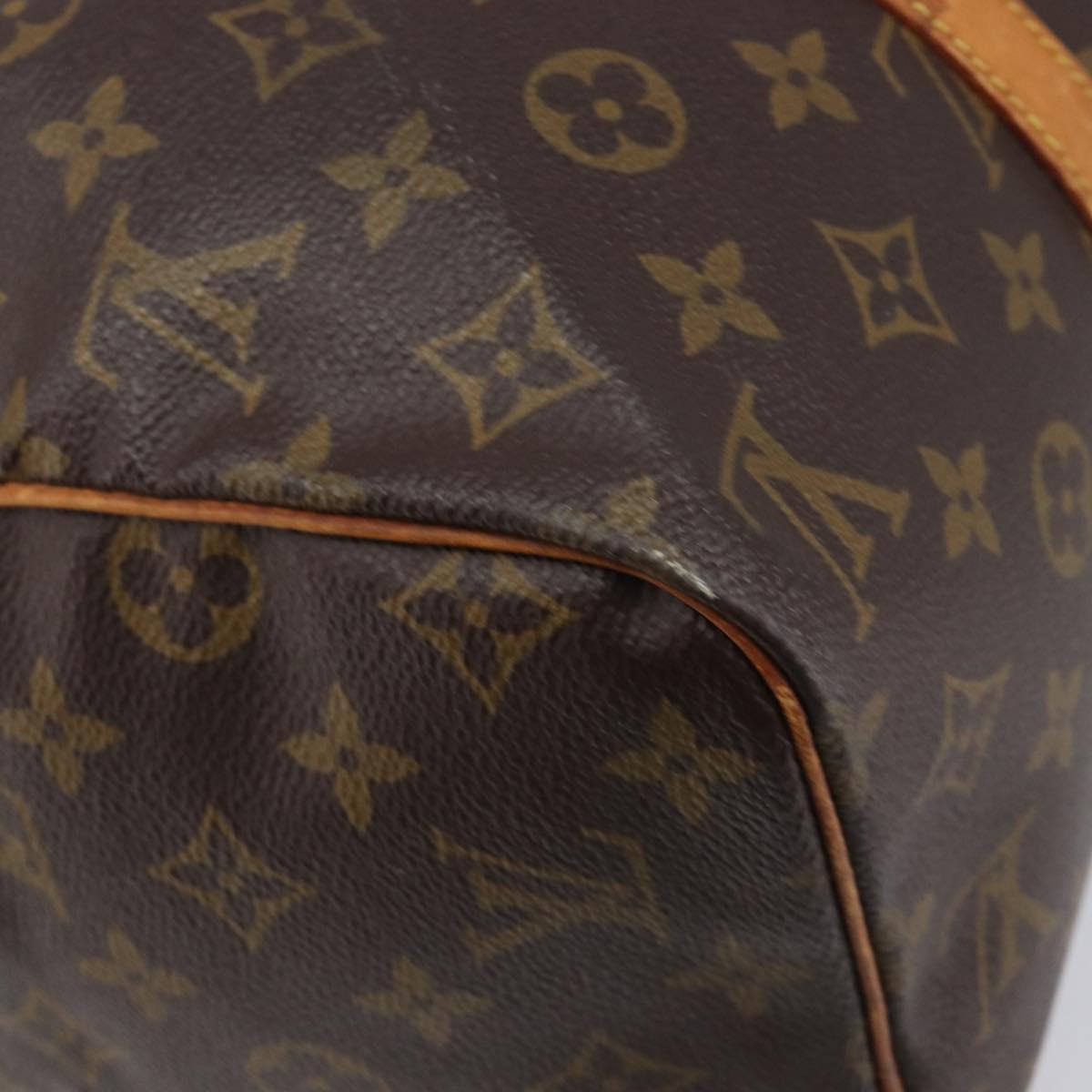 LOUIS VUITTON Monogram Sac Souple 35 Boston Bag M41626 LV Auth 201957