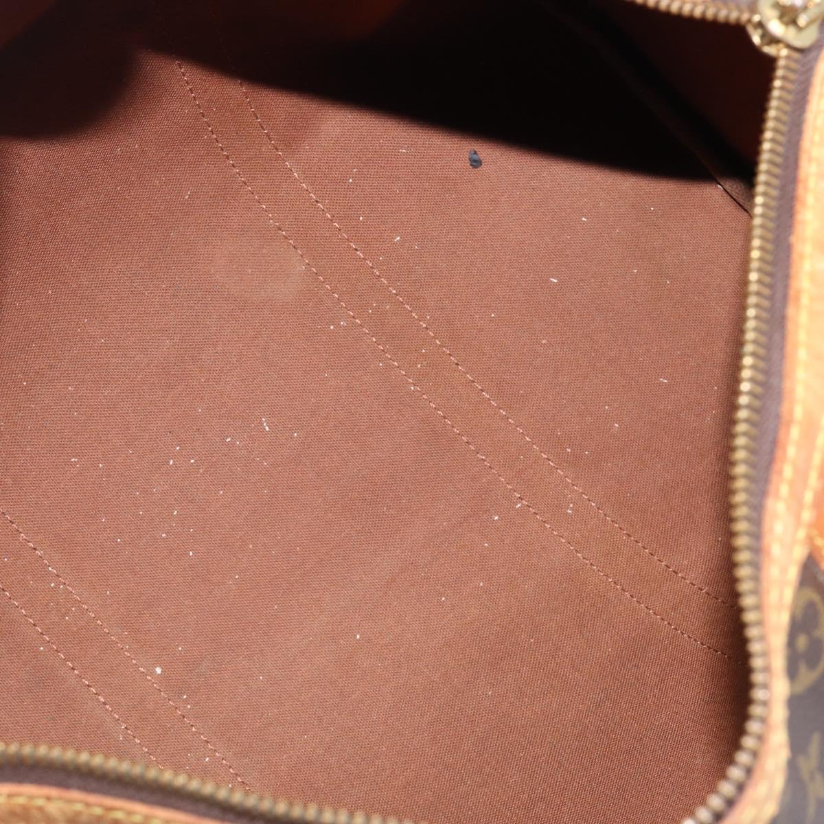LOUIS VUITTON Monogram Sac Souple 35 Boston Bag M41626 LV Auth 201957