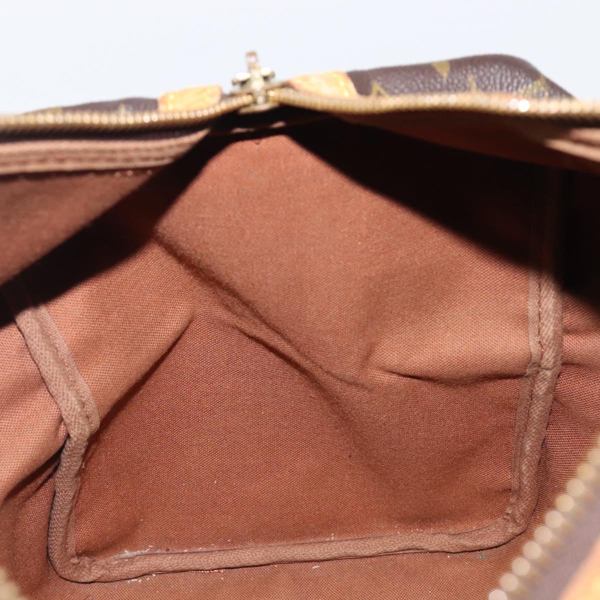 LOUIS VUITTON Monogram Sac Souple 35 Boston Bag M41626 LV Auth 201957