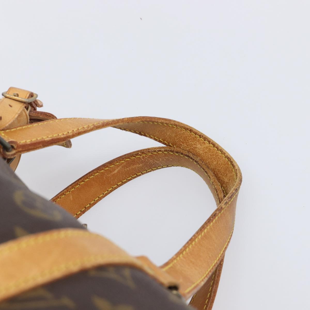 LOUIS VUITTON Monogram Sac Souple 35 Boston Bag M41626 LV Auth 201957