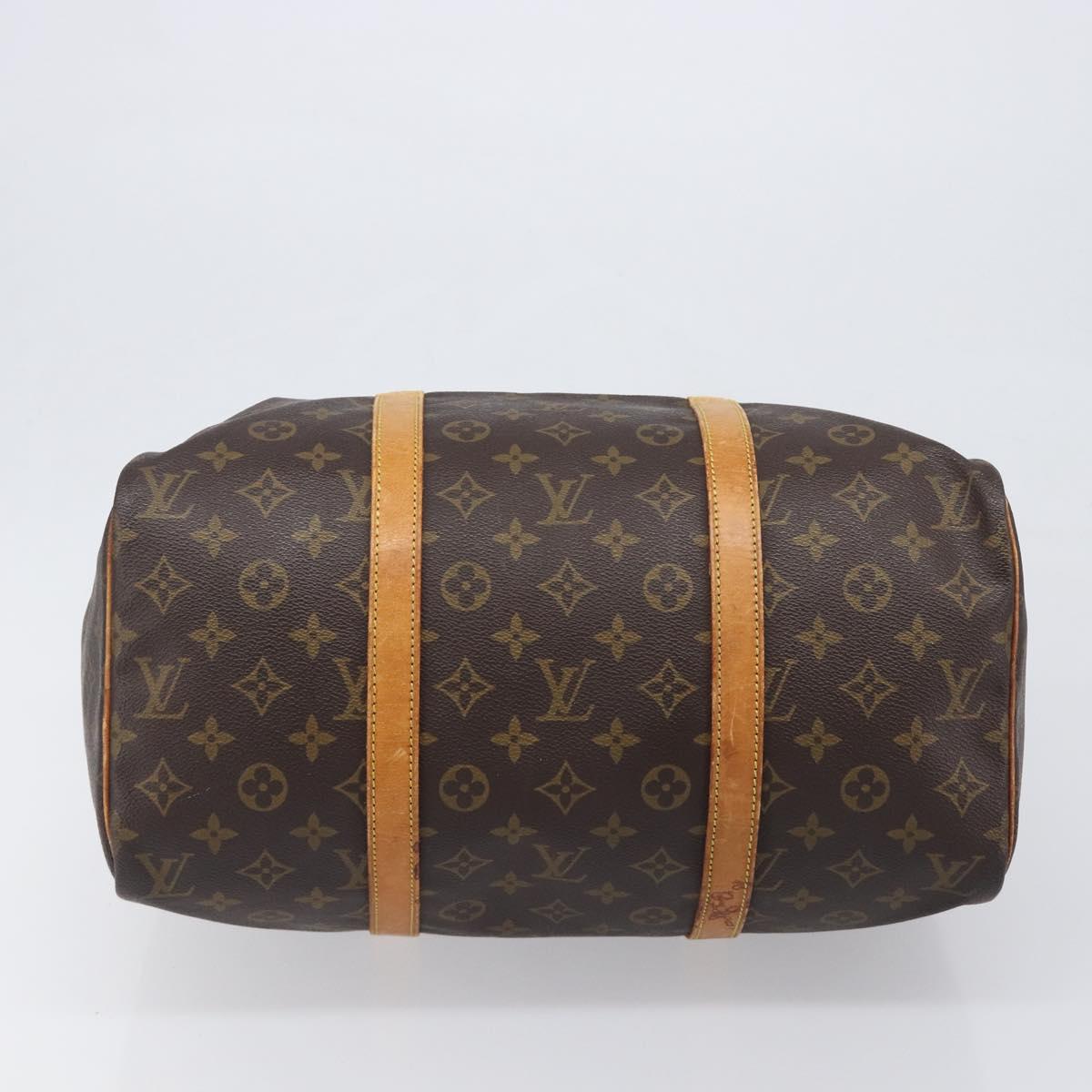 LOUIS VUITTON Monogram Sac Souple 35 Boston Bag M41626 LV Auth 201957