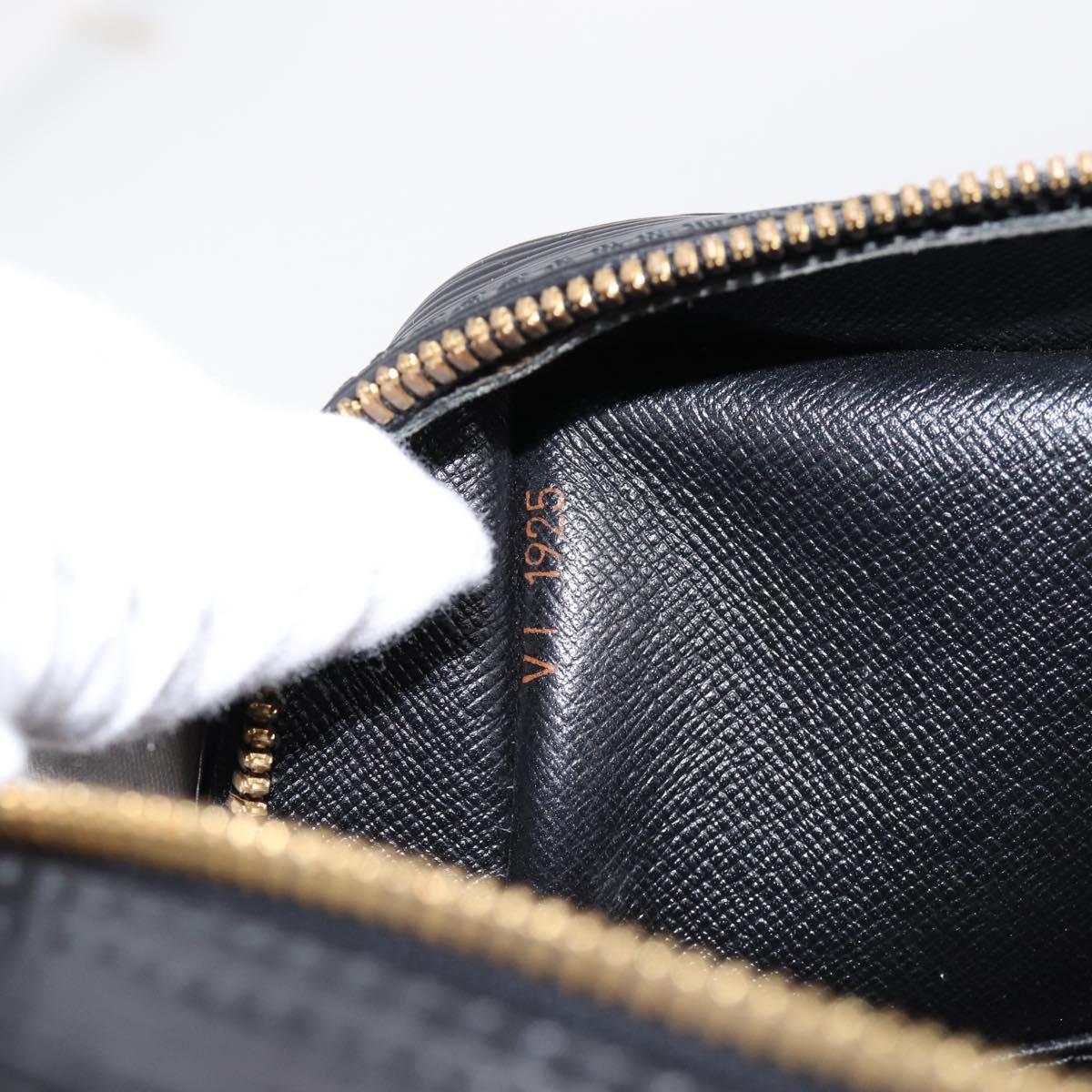 LOUIS VUITTON Epi Porte Documents Voyage Business Bag Black M40321 Auth 201958