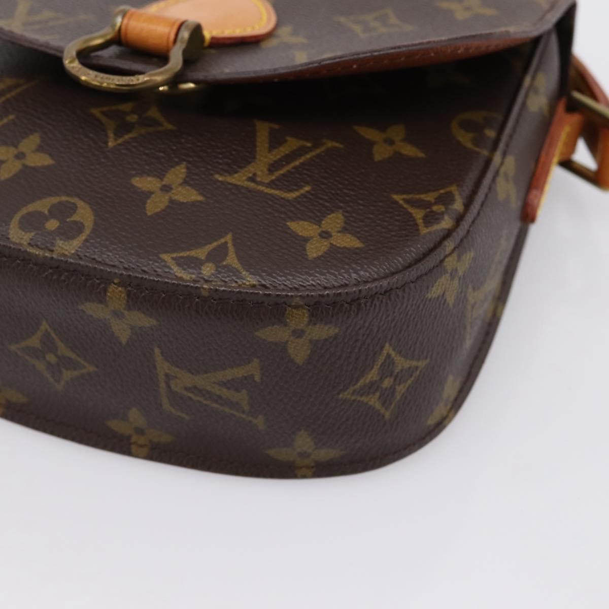 LOUIS VUITTON Monogram Saint Cloud PM Shoulder Bag M51244 LV Auth 201959A