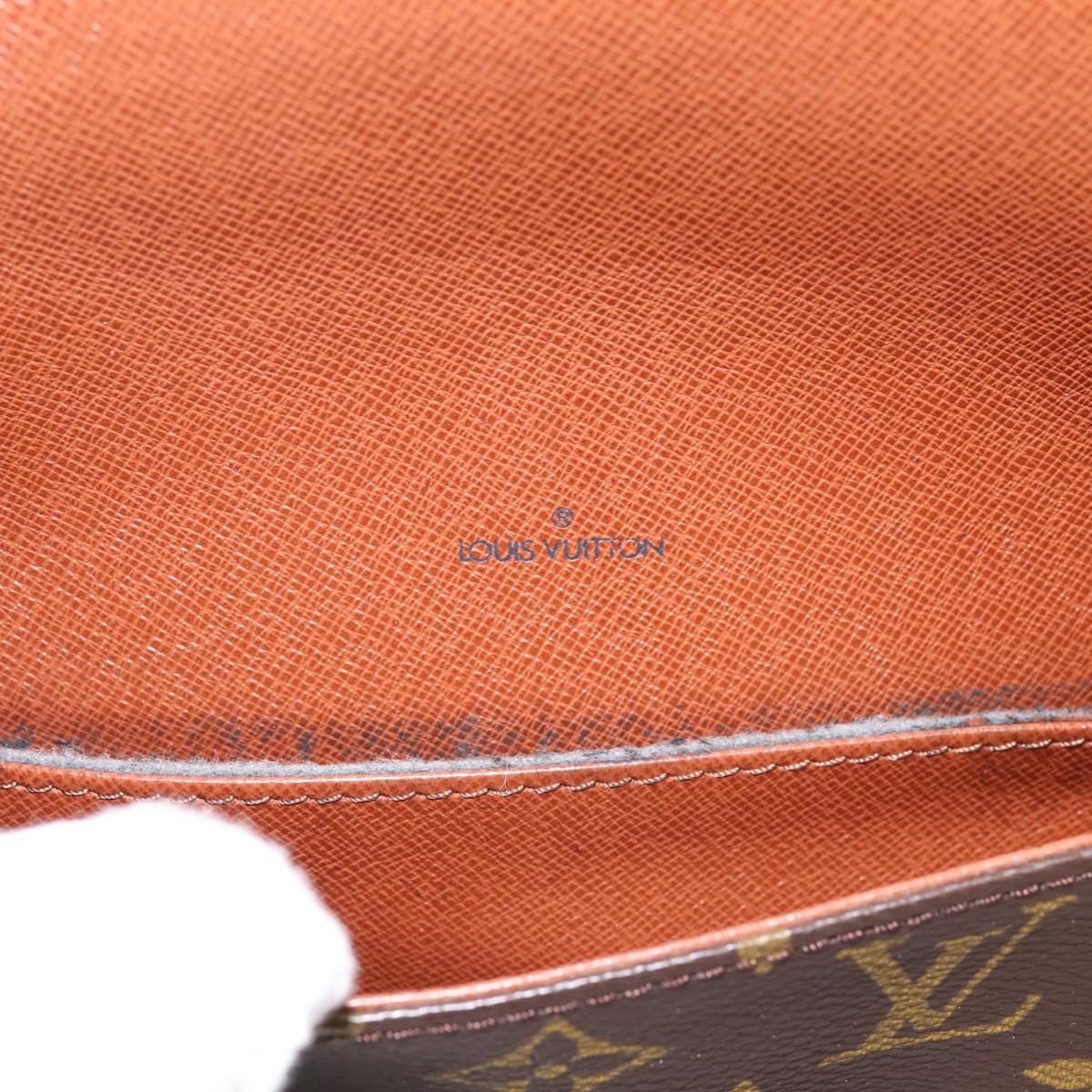 LOUIS VUITTON Monogram Saint Cloud PM Shoulder Bag M51244 LV Auth 201959A