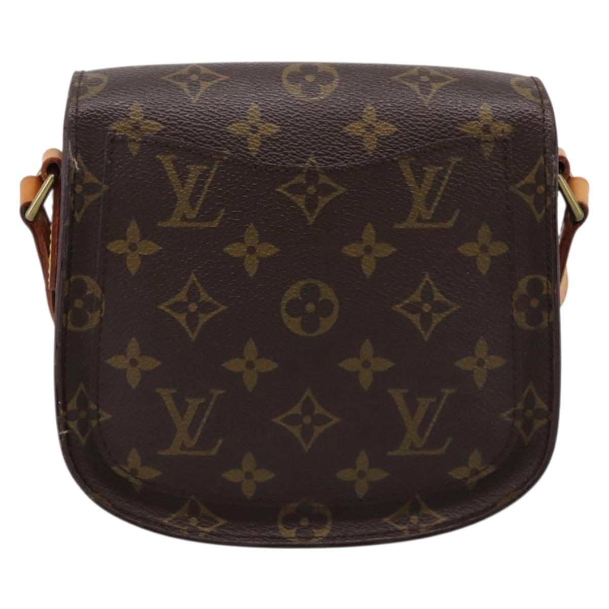 LOUIS VUITTON Monogram Saint Cloud PM Shoulder Bag M51244 LV Auth 201959A
