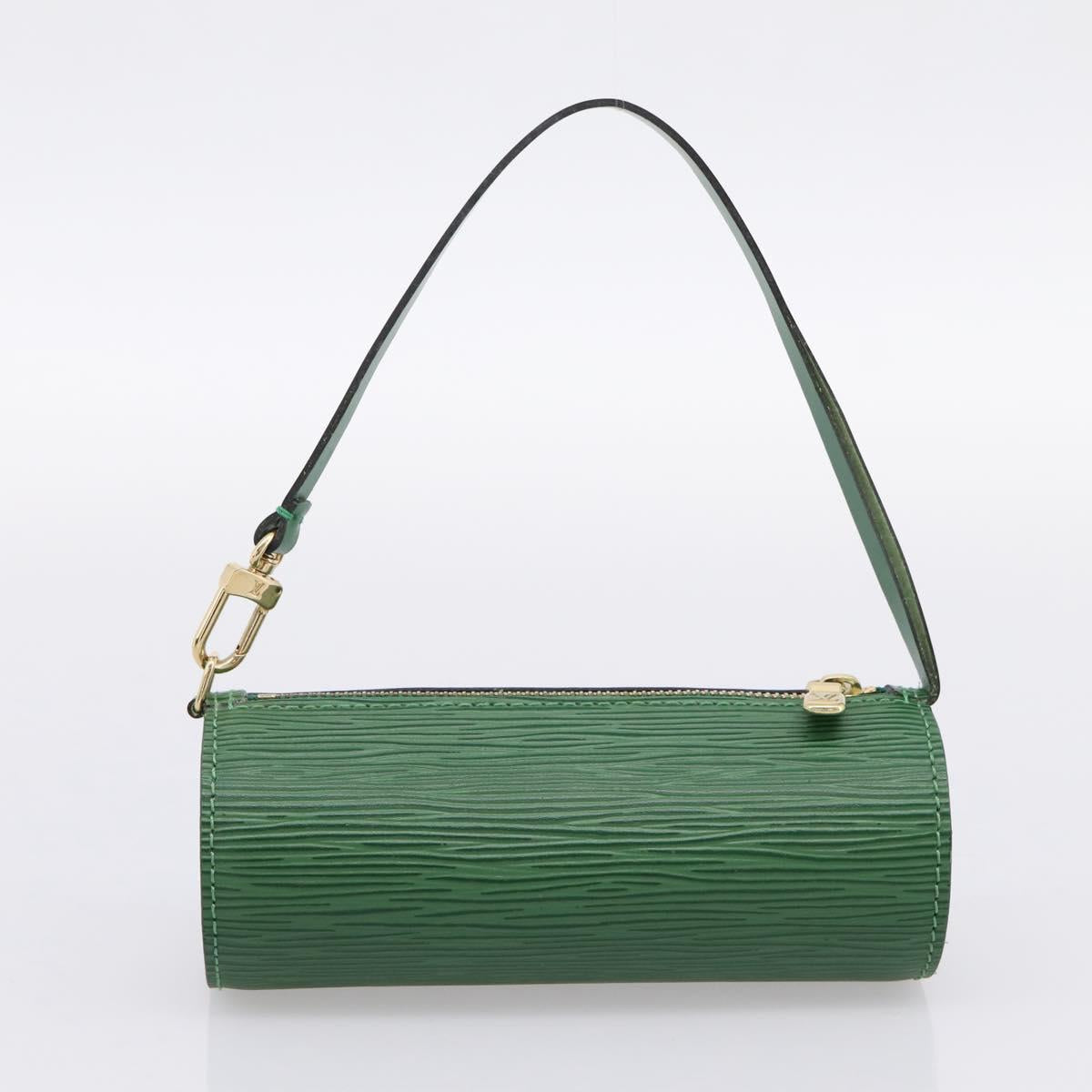 LOUIS VUITTON Epi Soufflot Hand Bag Green M52224 LV Auth 201968V