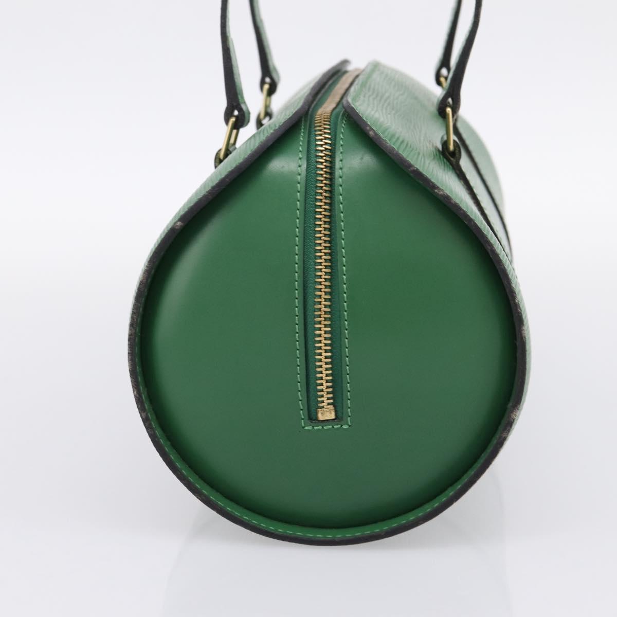 LOUIS VUITTON Epi Soufflot Hand Bag Green M52224 LV Auth 201968V