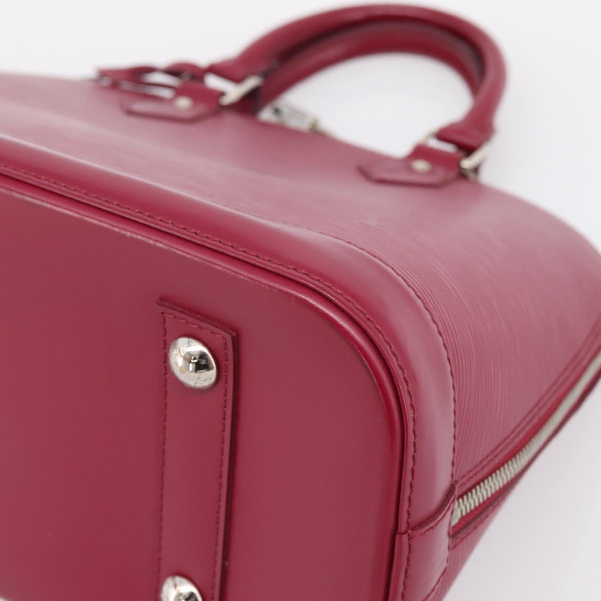 LOUIS VUITTON Epi Alma PM Hand Bag Fuchsia M40490 LV Auth 201977A