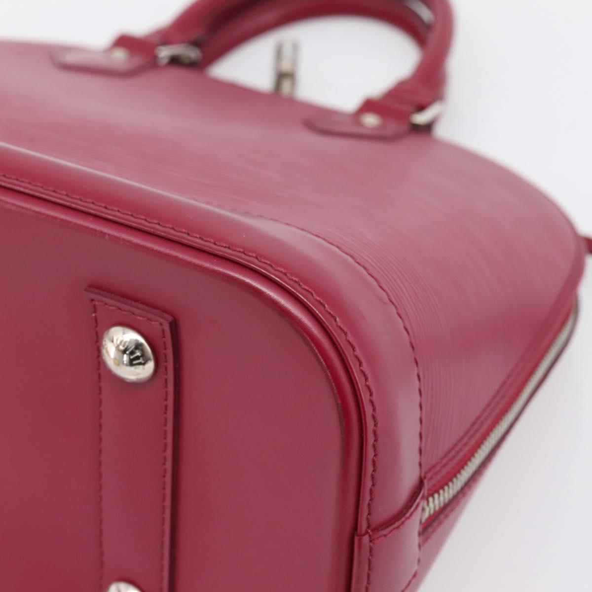 LOUIS VUITTON Epi Alma PM Hand Bag Fuchsia M40490 LV Auth 201977A