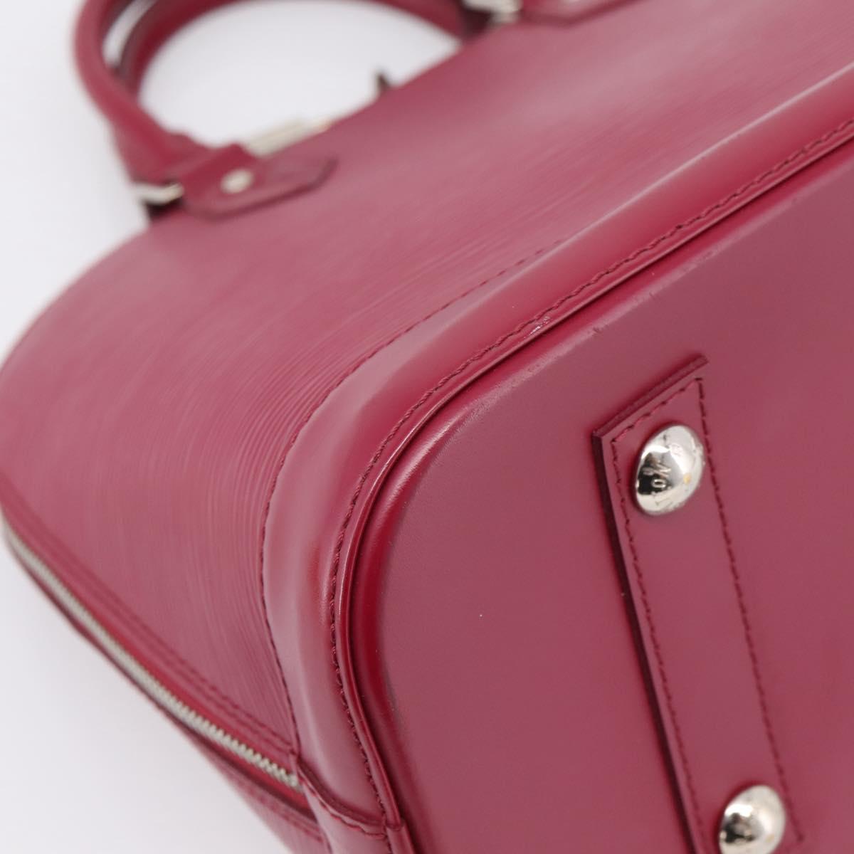 LOUIS VUITTON Epi Alma PM Hand Bag Fuchsia M40490 LV Auth 201977A