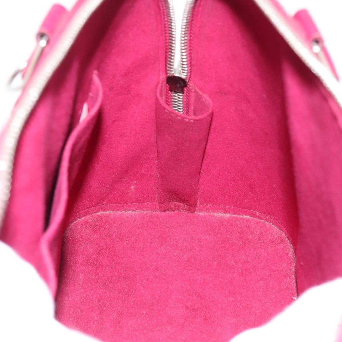LOUIS VUITTON Epi Alma PM Hand Bag Fuchsia M40490 LV Auth 201977A