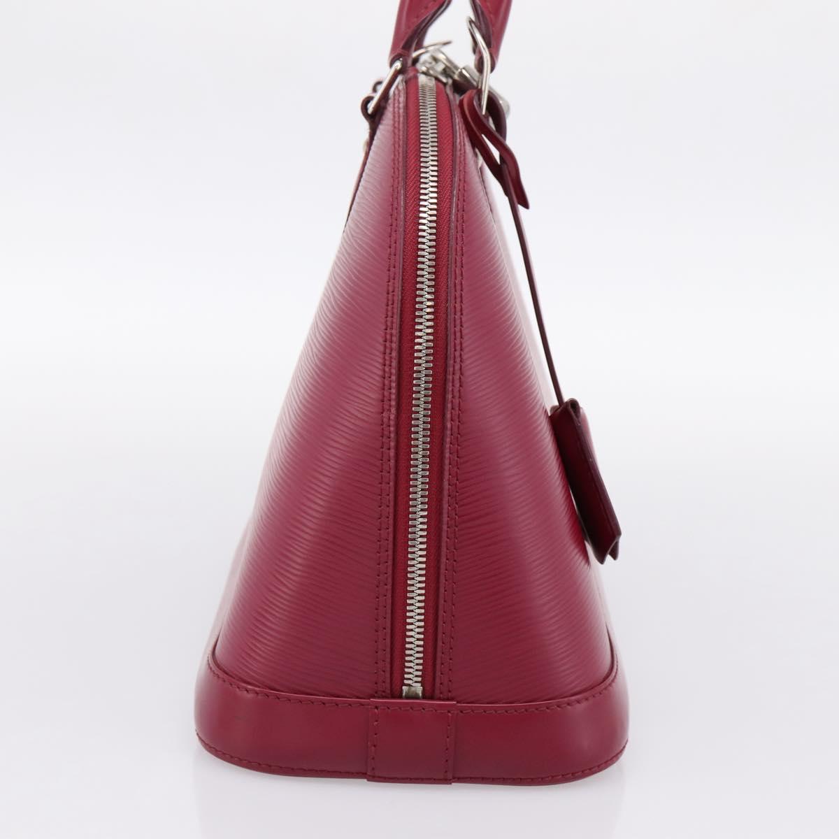 LOUIS VUITTON Epi Alma PM Hand Bag Fuchsia M40490 LV Auth 201977A