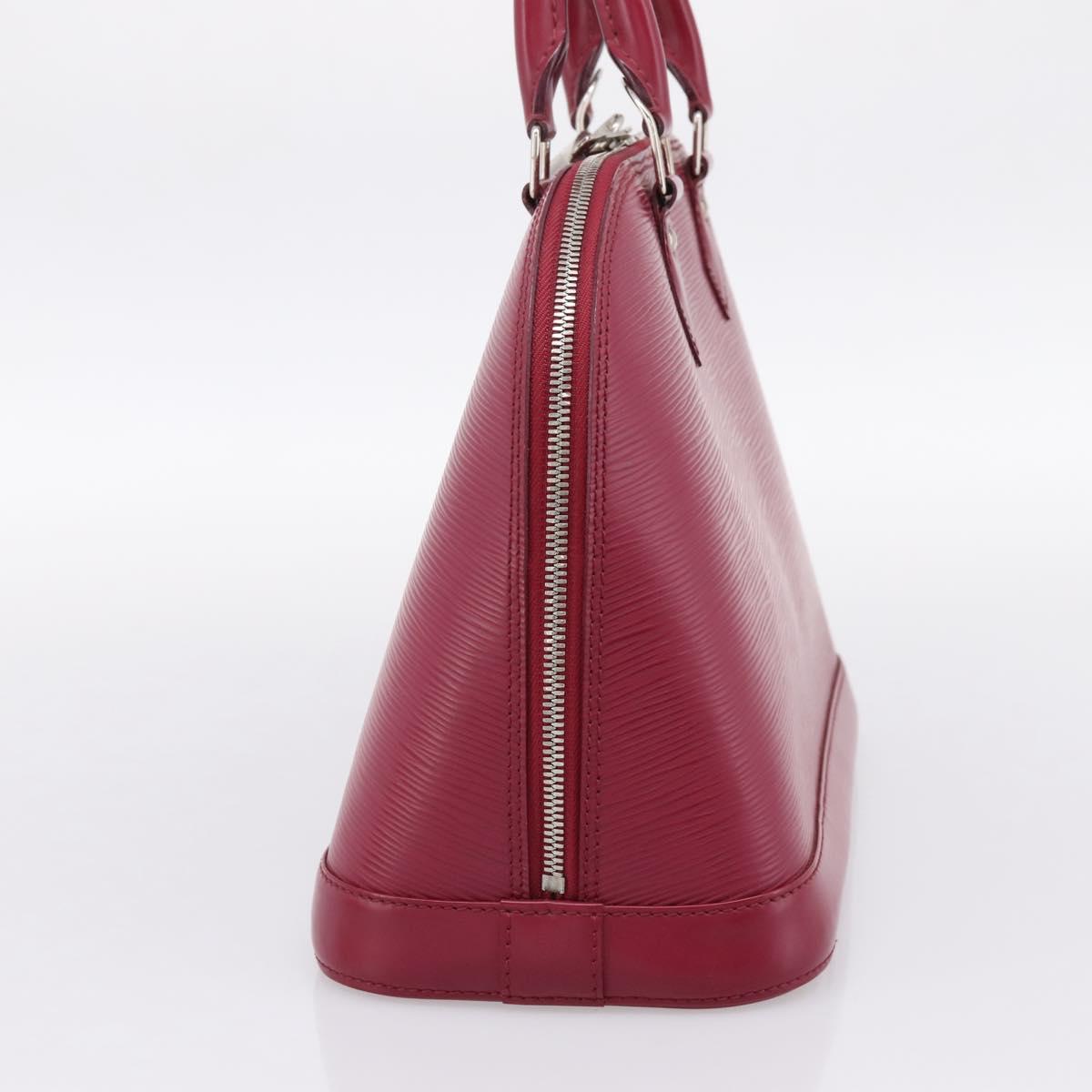 LOUIS VUITTON Epi Alma PM Hand Bag Fuchsia M40490 LV Auth 201977A