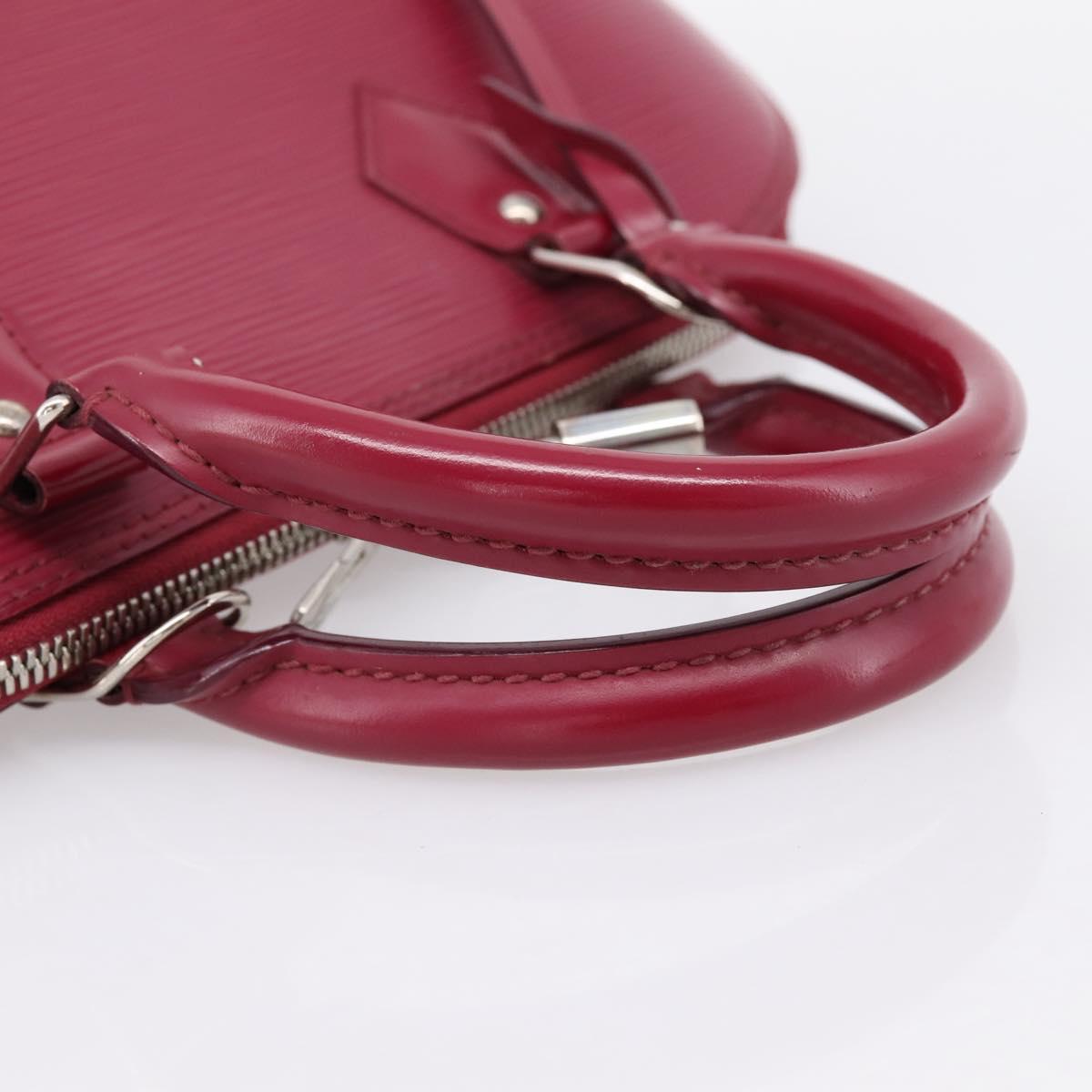 LOUIS VUITTON Epi Alma PM Hand Bag Fuchsia M40490 LV Auth 201977A