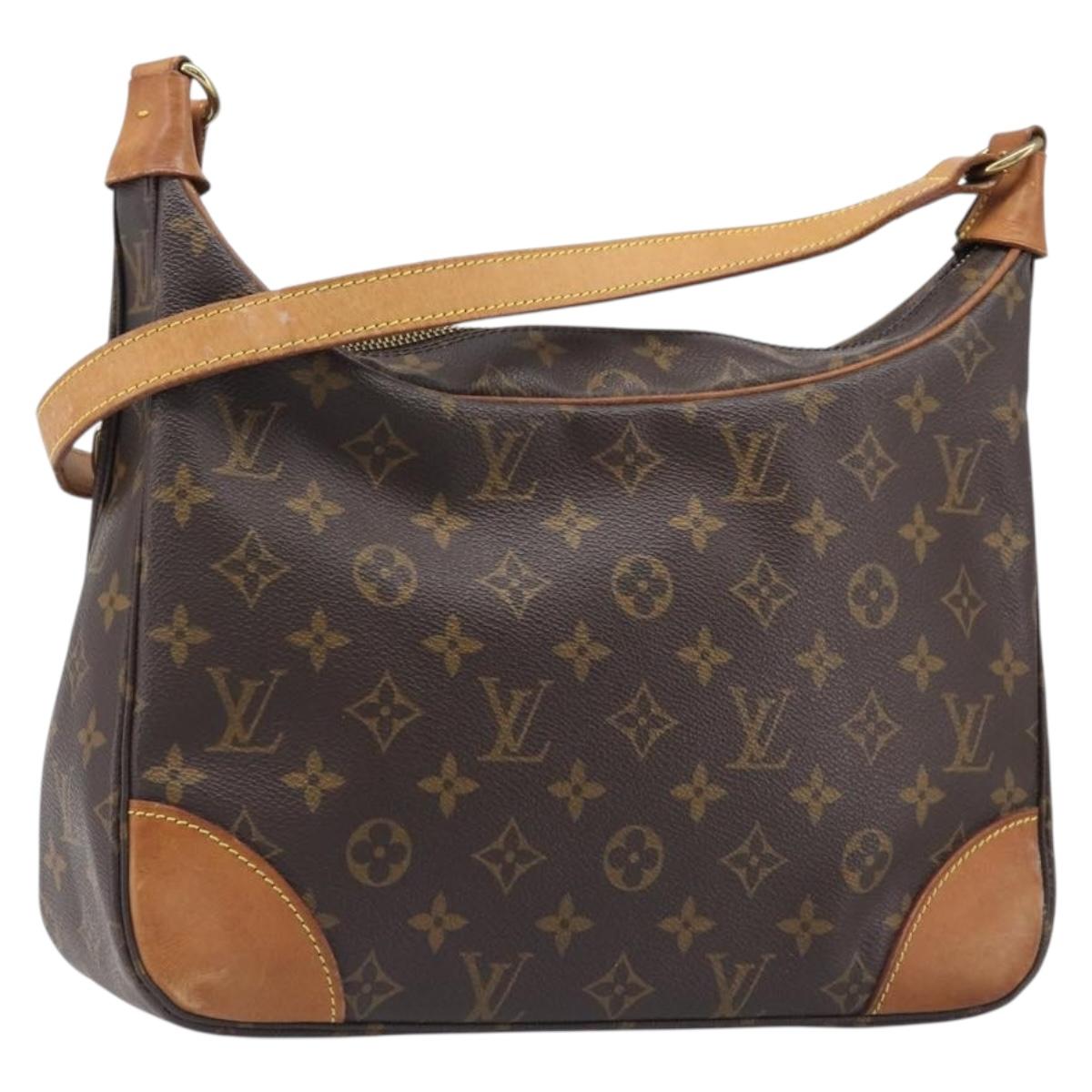LOUIS VUITTON Monogram Boulogne 30 Shoulder Bag M51265 LV Auth 201978