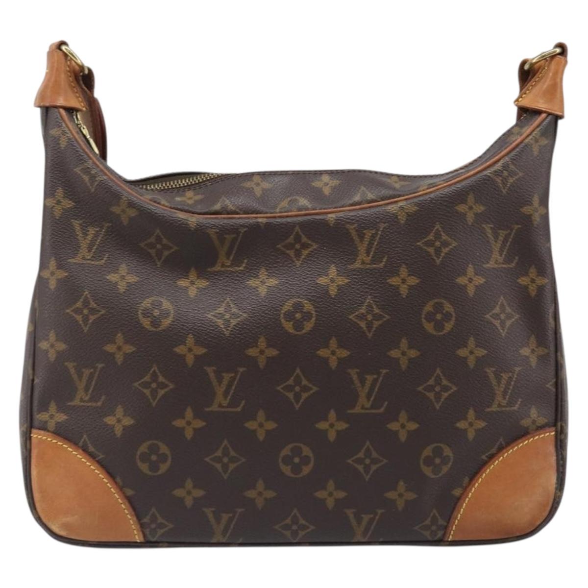 LOUIS VUITTON Monogram Boulogne 30 Shoulder Bag M51265 LV Auth 201978