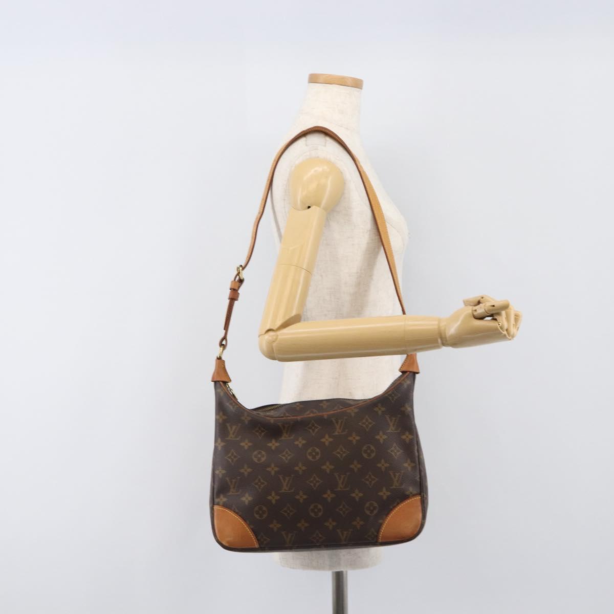 LOUIS VUITTON Monogram Boulogne 30 Shoulder Bag M51265 LV Auth 201978