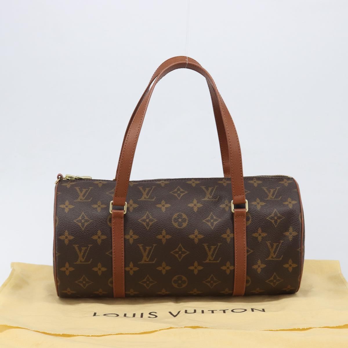 LOUIS VUITTON Monogram Papillon 30 Hand Bag M51365 LV Auth 201992A