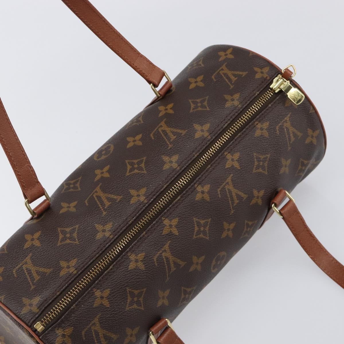 LOUIS VUITTON Monogram Papillon 30 Hand Bag M51365 LV Auth 201992A