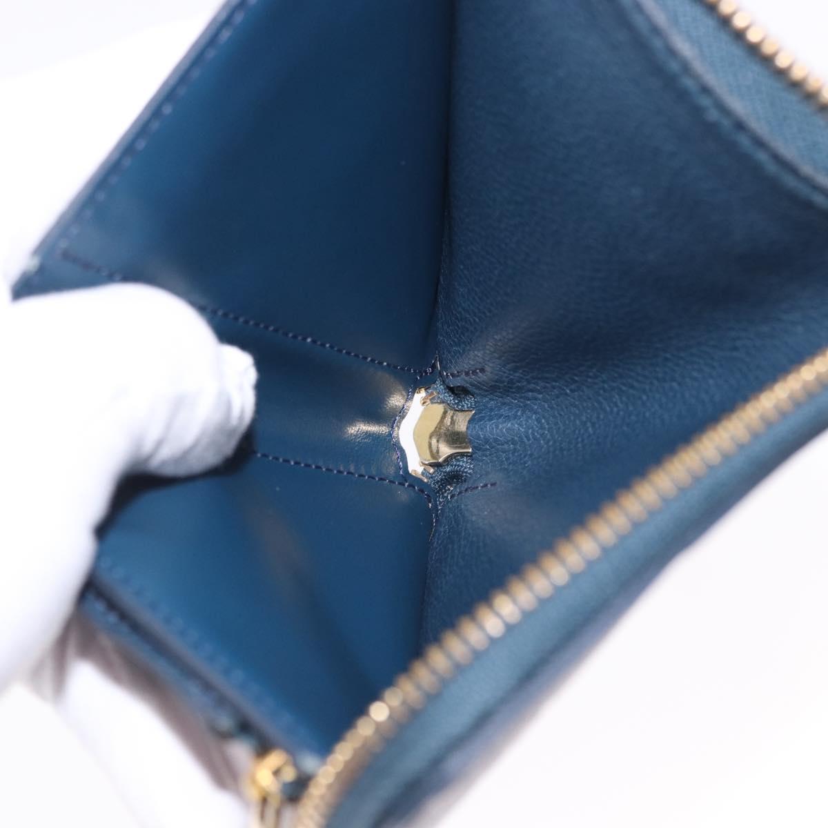 LOUIS VUITTON Empreinte Portefeuille Secret Compact Wallet M93430 LV Auth 202007