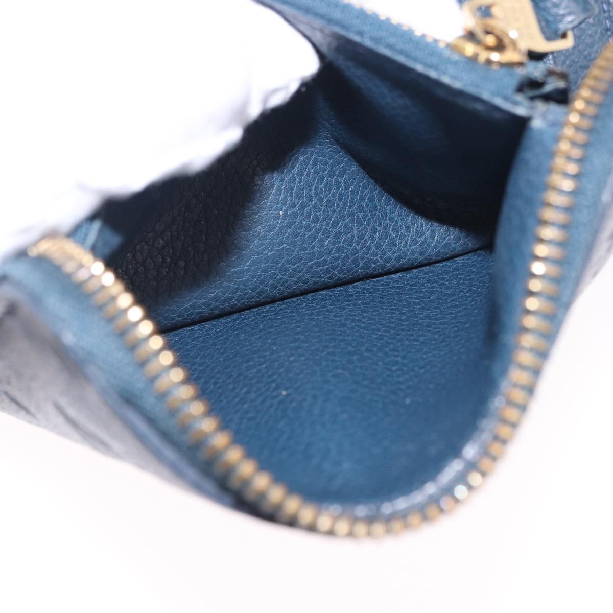 LOUIS VUITTON Empreinte Portefeuille Secret Compact Wallet M93430 LV Auth 202007