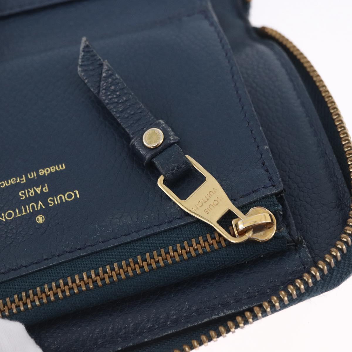 LOUIS VUITTON Empreinte Portefeuille Secret Compact Wallet M93430 LV Auth 202007