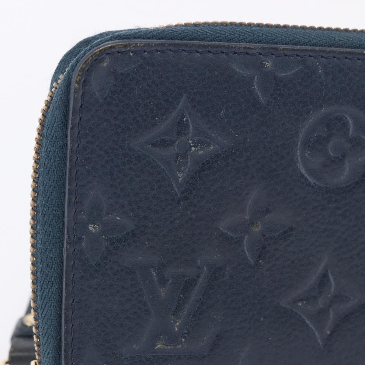 LOUIS VUITTON Empreinte Portefeuille Secret Compact Wallet M93430 LV Auth 202007
