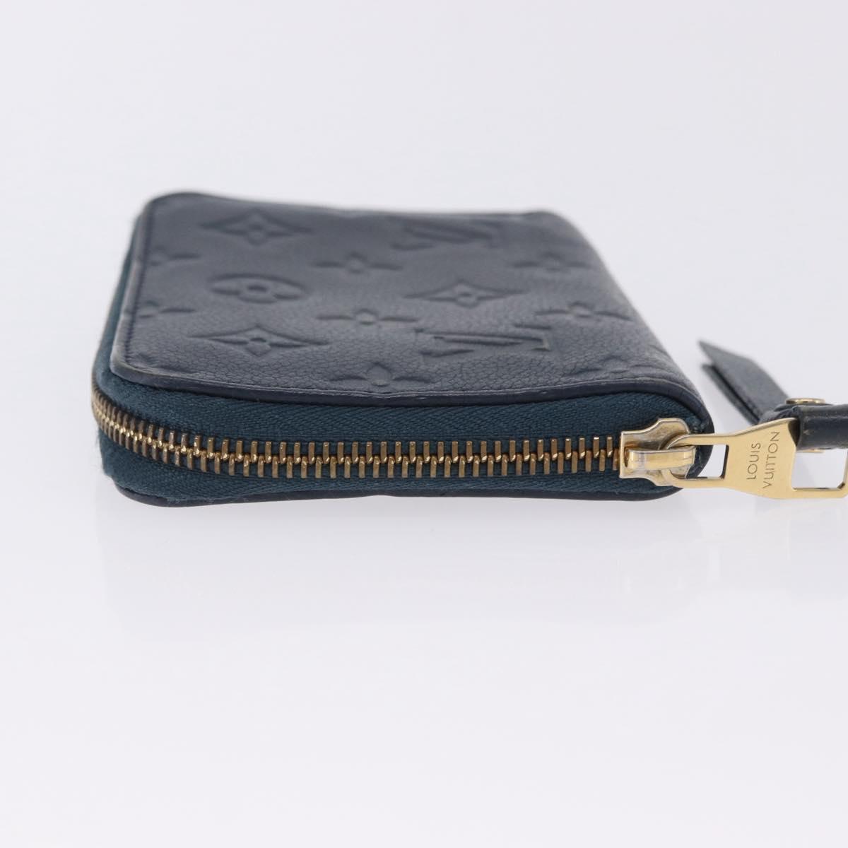 LOUIS VUITTON Empreinte Portefeuille Secret Compact Wallet M93430 LV Auth 202007