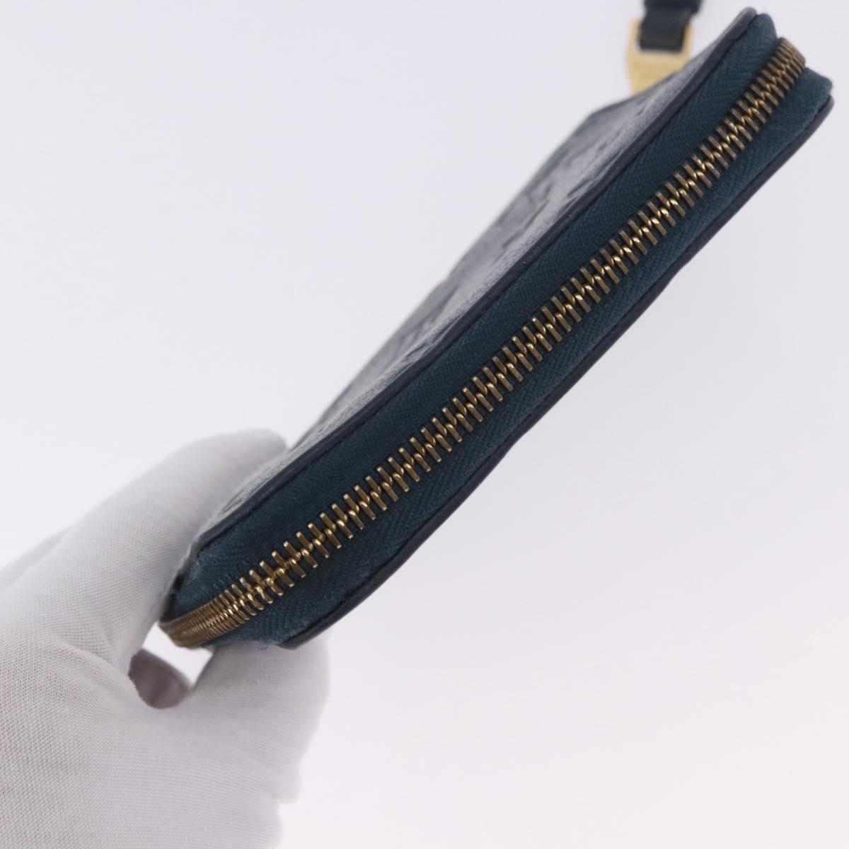 LOUIS VUITTON Empreinte Portefeuille Secret Compact Wallet M93430 LV Auth 202007