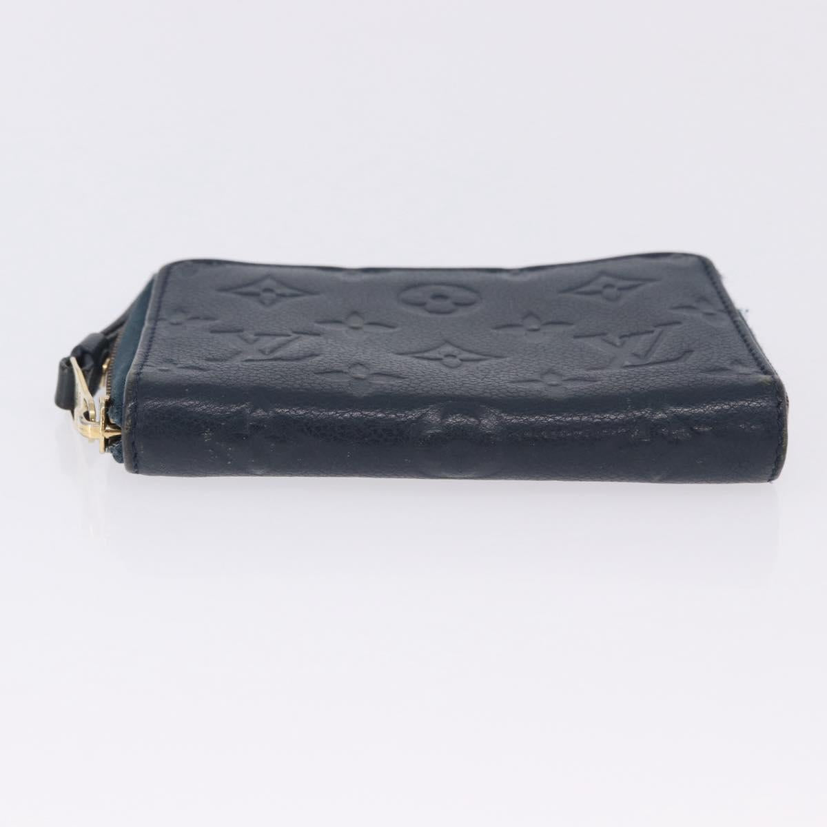 LOUIS VUITTON Empreinte Portefeuille Secret Compact Wallet M93430 LV Auth 202007