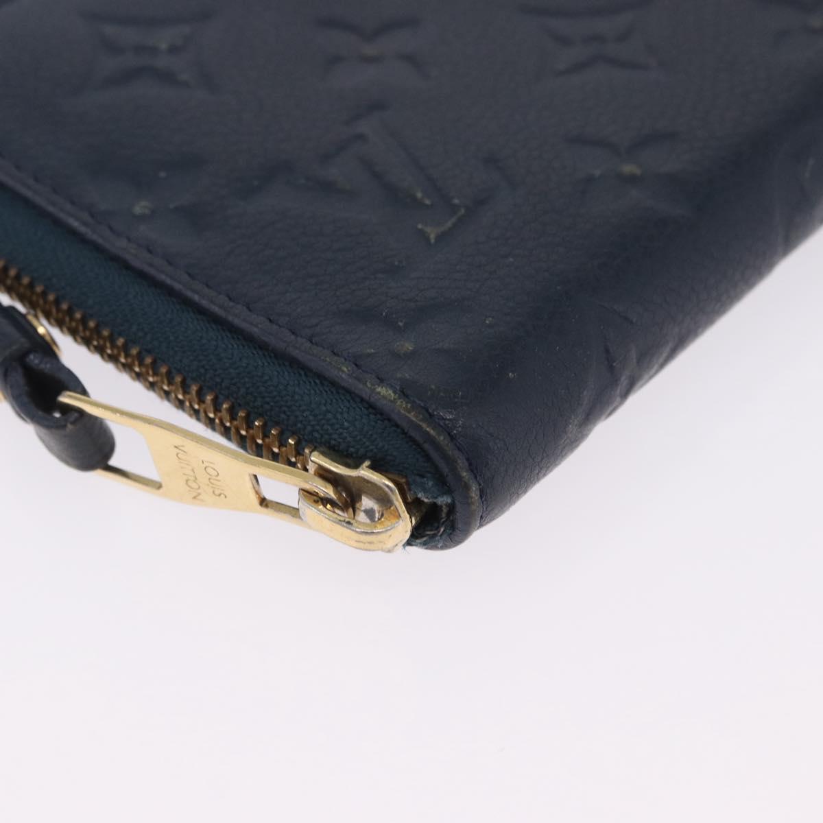 LOUIS VUITTON Empreinte Portefeuille Secret Compact Wallet M93430 LV Auth 202007