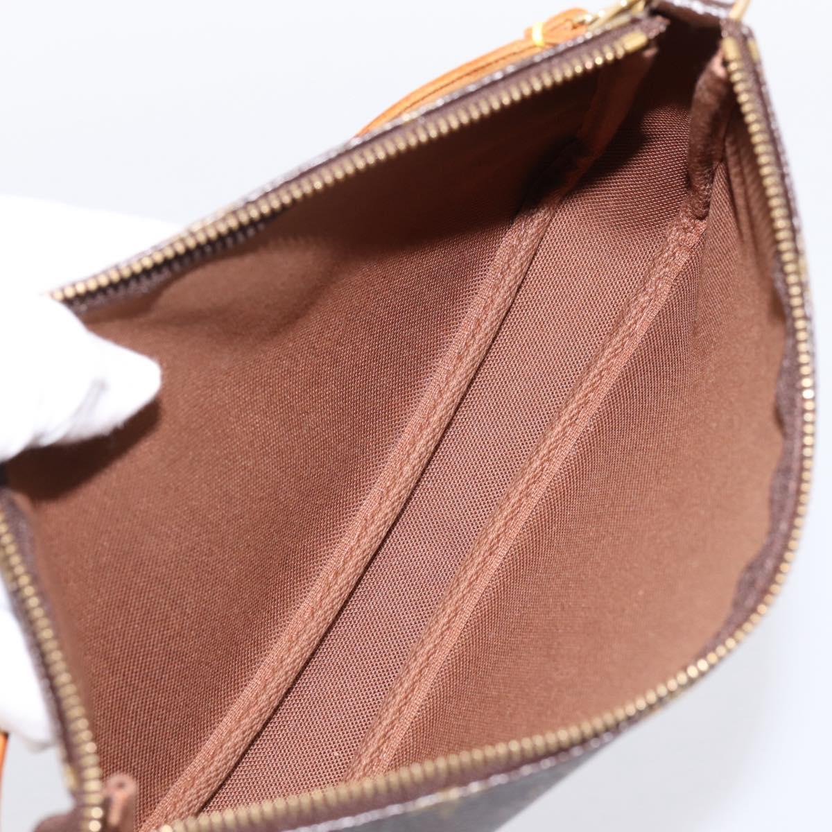 LOUIS VUITTON Monogram Pochette Accessoires Pouch M51980 LV Auth 202009
