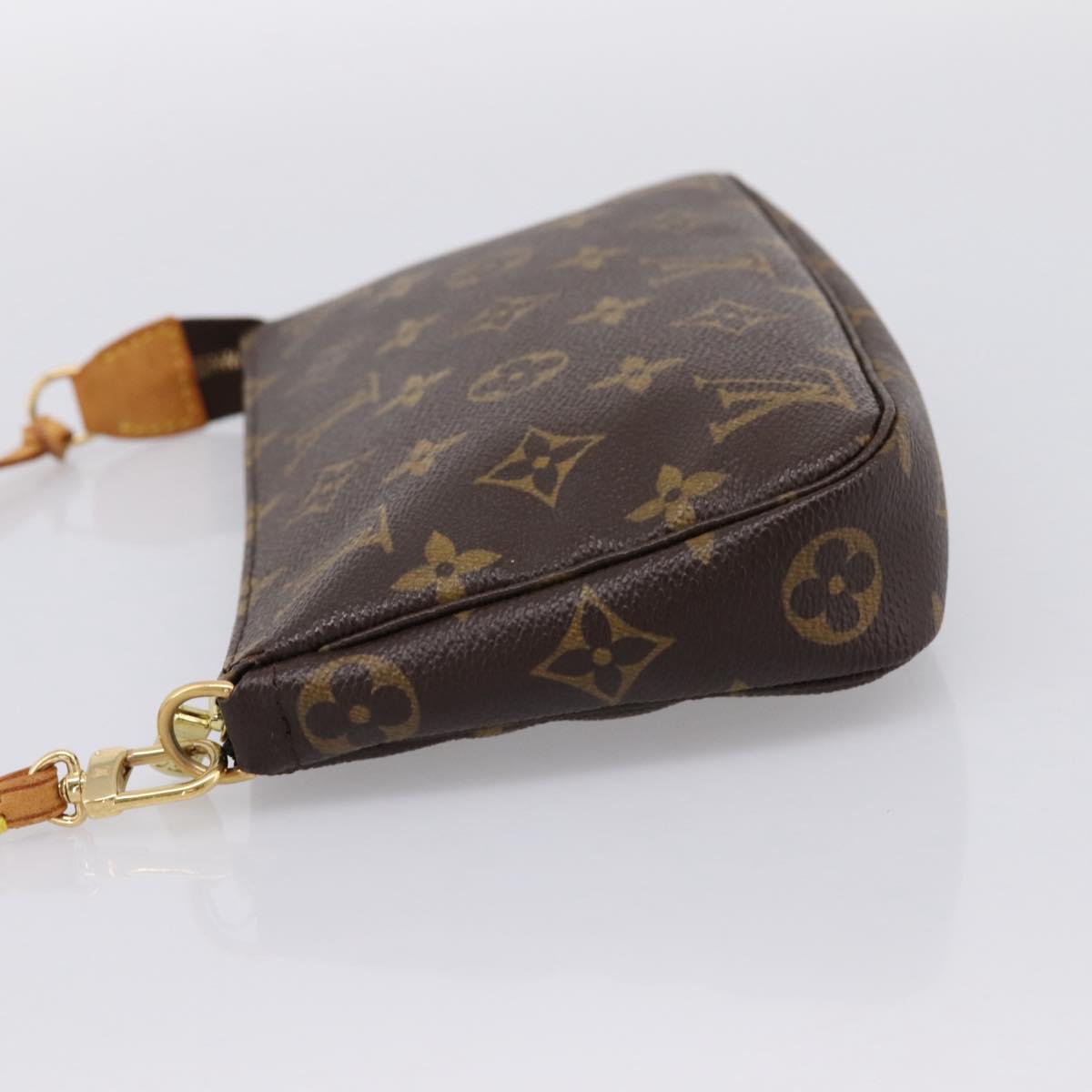 LOUIS VUITTON Monogram Pochette Accessoires Pouch M51980 LV Auth 202009