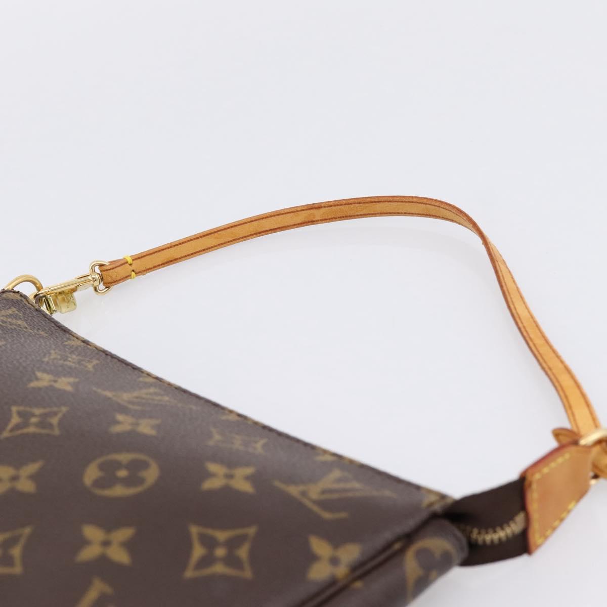 LOUIS VUITTON Monogram Pochette Accessoires Pouch M51980 LV Auth 202009