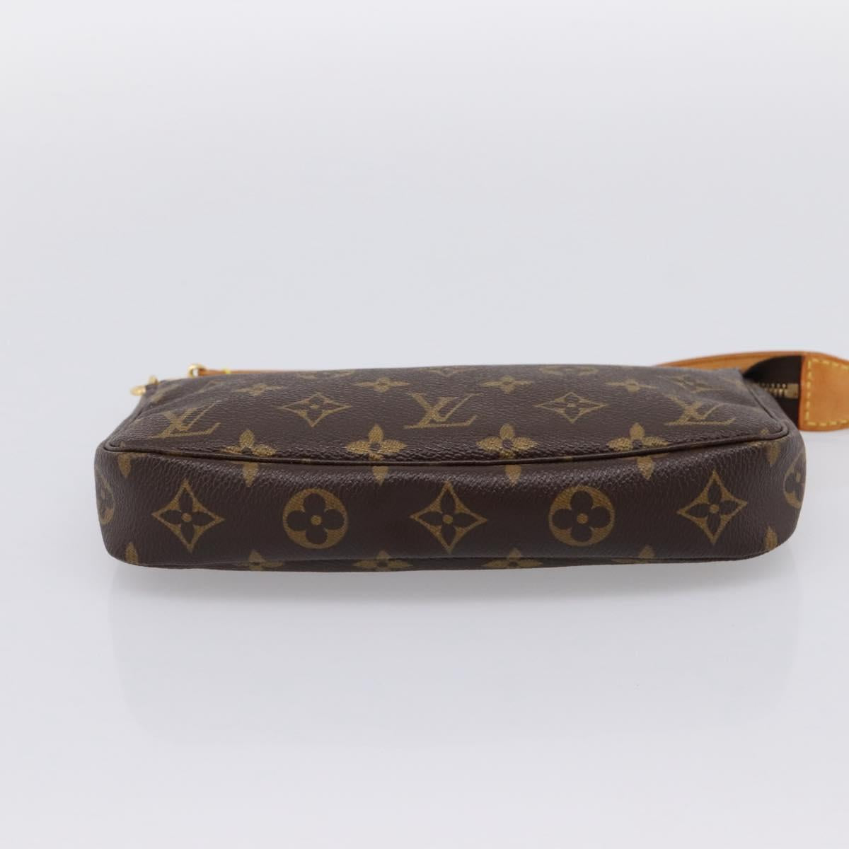 LOUIS VUITTON Monogram Pochette Accessoires Pouch M51980 LV Auth 202009