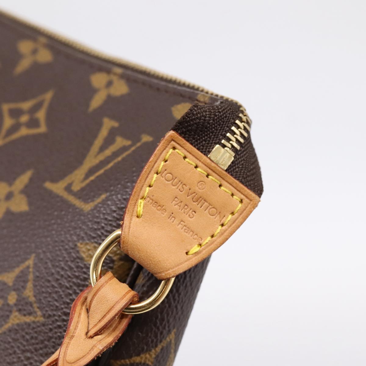 LOUIS VUITTON Monogram Pochette Accessoires Pouch M51980 LV Auth 202010V