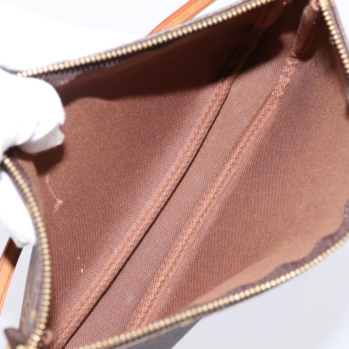 LOUIS VUITTON Monogram Pochette Accessoires Pouch M51980 LV Auth 202010V