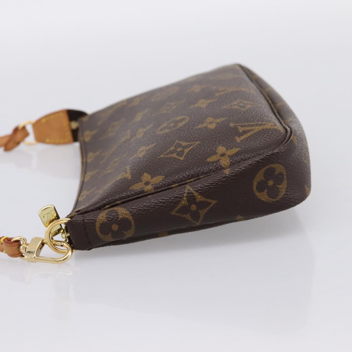 LOUIS VUITTON Monogram Pochette Accessoires Pouch M51980 LV Auth 202010V