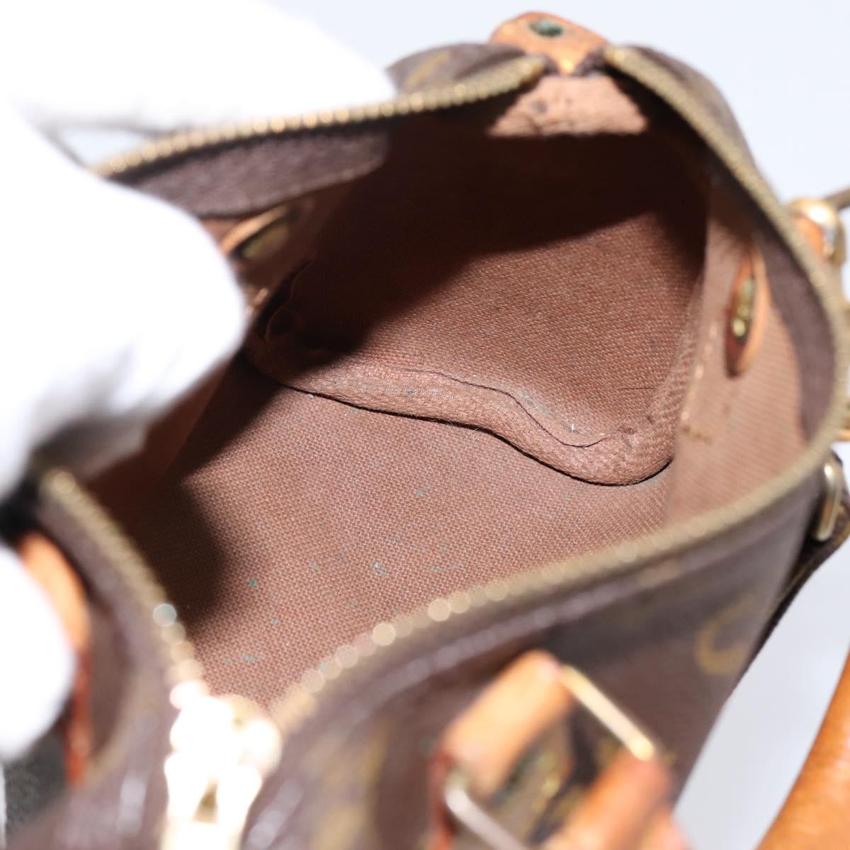 LOUIS VUITTON Monogram Mini Speedy Hand Bag M41534 LV Auth 202013