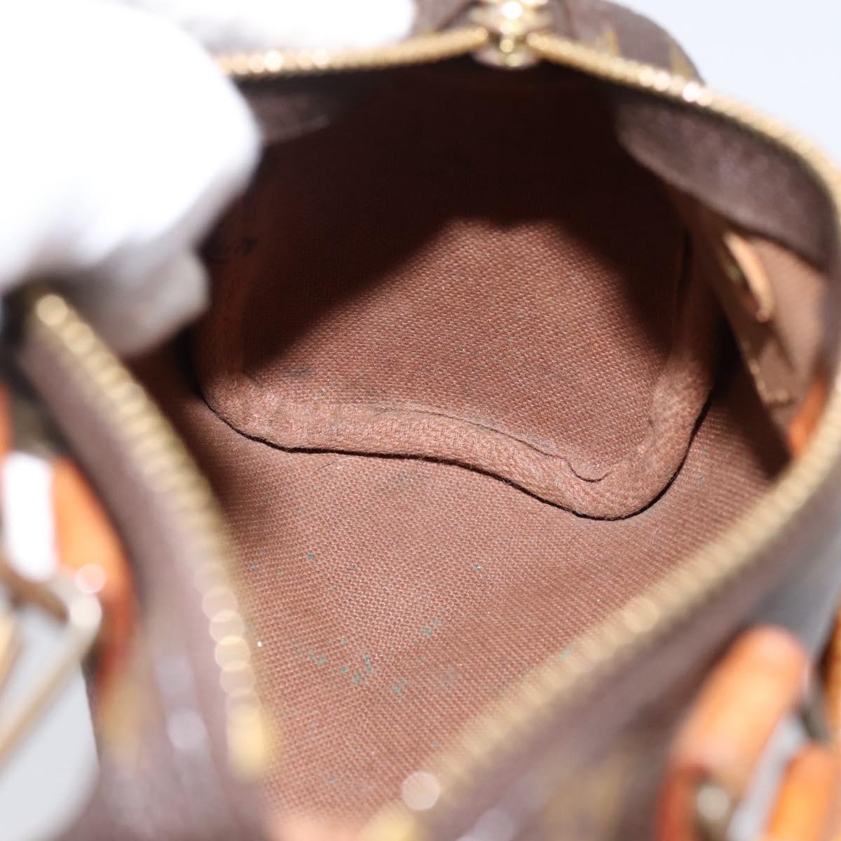 LOUIS VUITTON Monogram Mini Speedy Hand Bag M41534 LV Auth 202013