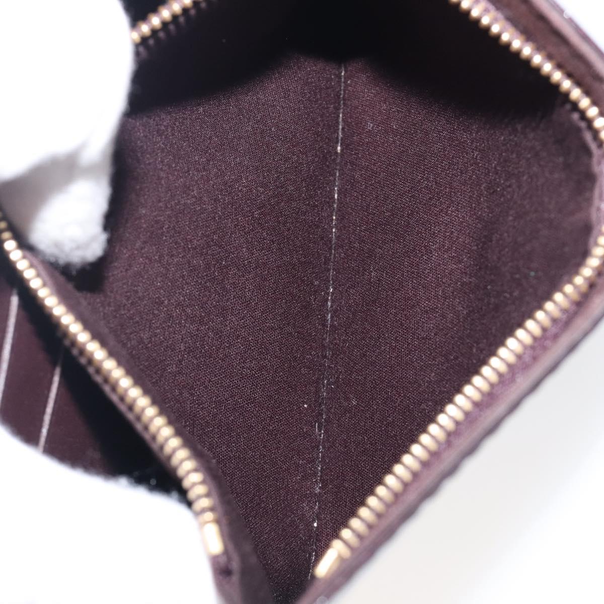 LOUIS VUITTON Monogram Vernis Bel Ale Shoulder Bag Amarante M93613 Auth 202014