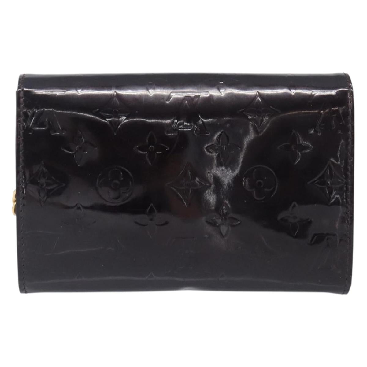 LOUIS VUITTON Monogram Vernis Bel Ale Shoulder Bag Amarante M93613 Auth 202014