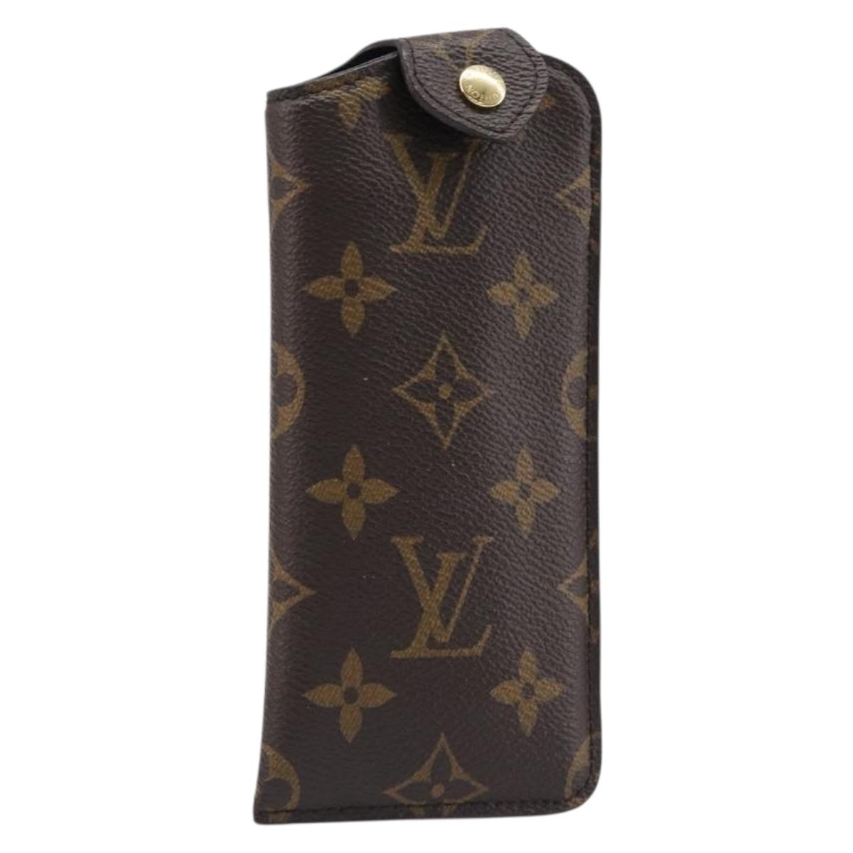 LOUIS VUITTON Monogram Etui Lunette PM Glasses Case M66545 LV Auth 202017A