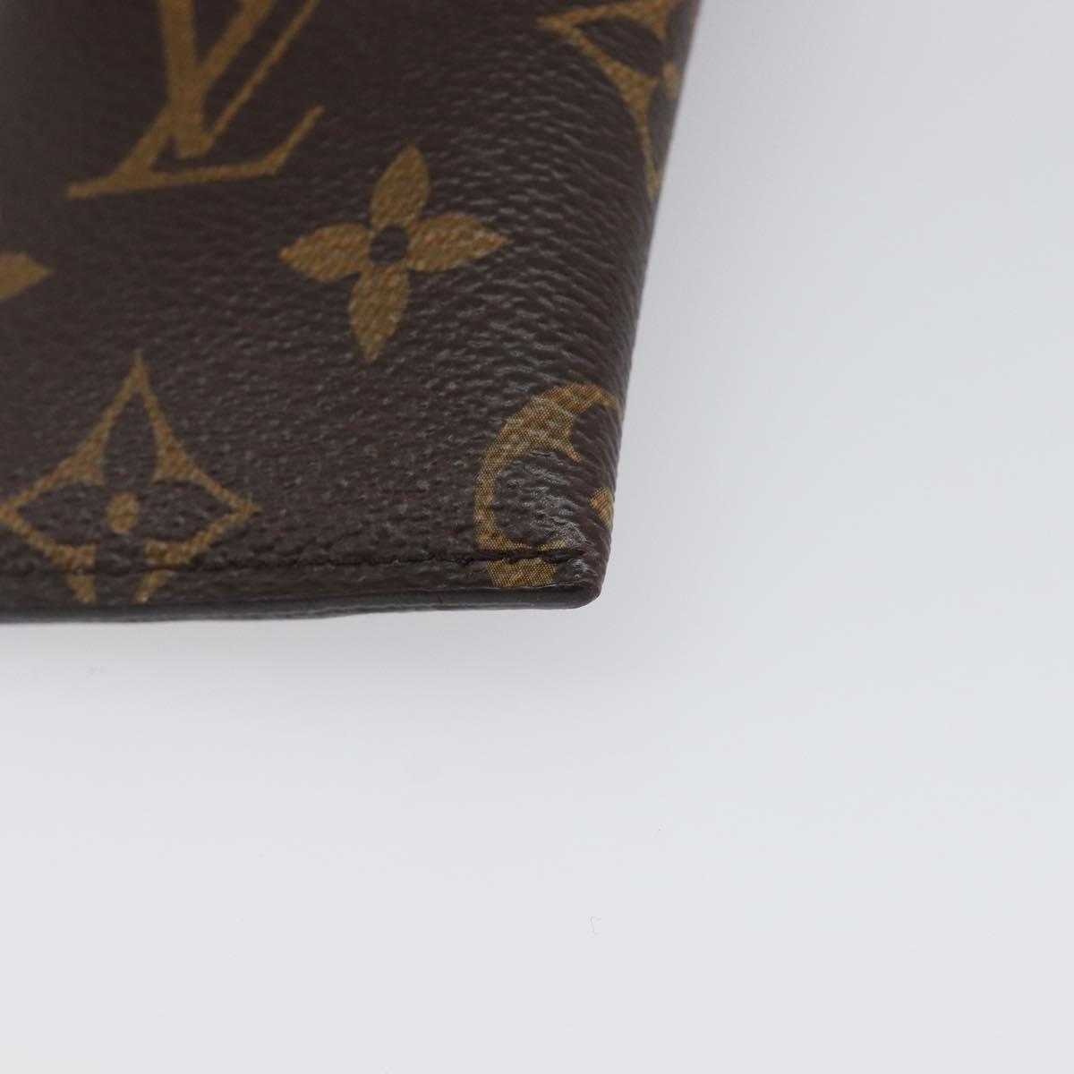 LOUIS VUITTON Monogram Etui Lunette PM Glasses Case M66545 LV Auth 202017A