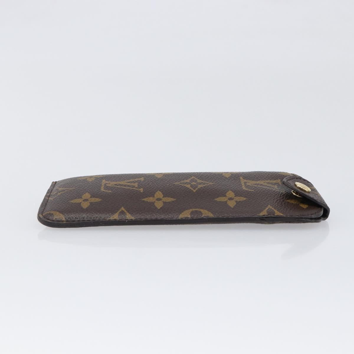 LOUIS VUITTON Monogram Etui Lunette PM Glasses Case M66545 LV Auth 202017A