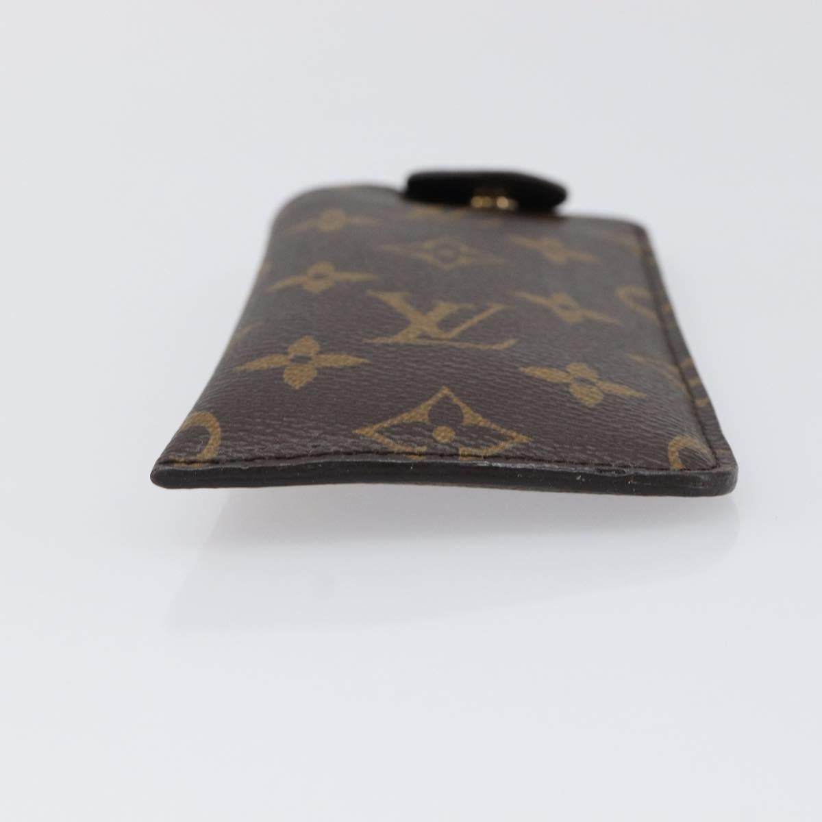 LOUIS VUITTON Monogram Etui Lunette PM Glasses Case M66545 LV Auth 202017A