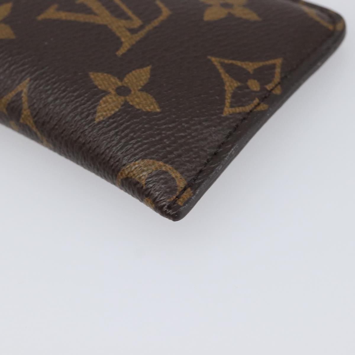 LOUIS VUITTON Monogram Etui Lunette PM Glasses Case M66545 LV Auth 202017A